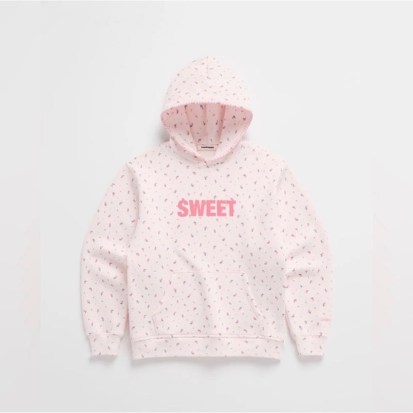 Madhappy Sweaters - Madhappy Sweet dreams fleece hoodie Wildflower. Size M.